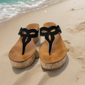 K. Jacques Platform Sandals - Adorable Style from St. Tropez - Size 8.5